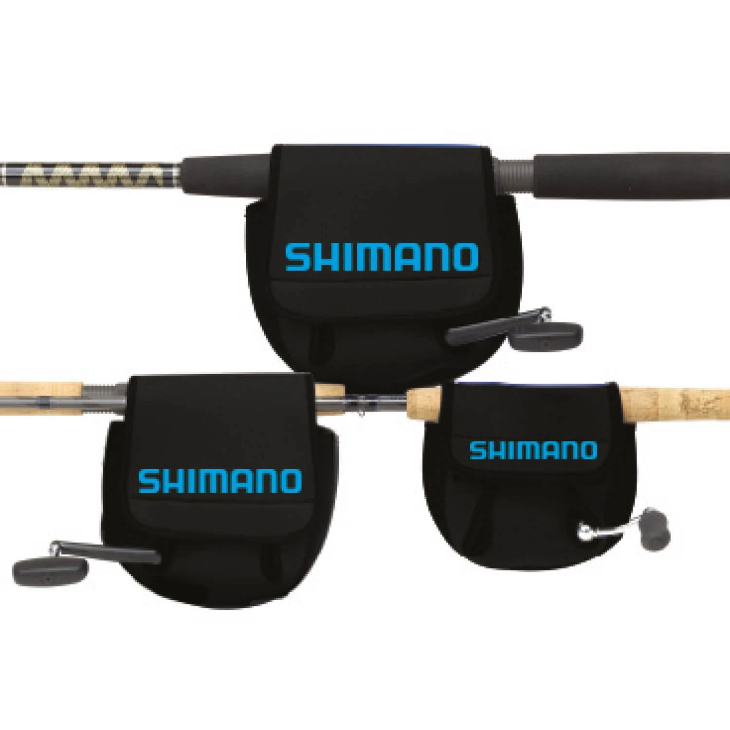 Shimano Neoprene Spinning Reel Covers 3 Shimano Neoprene Spinning Reel Covers
