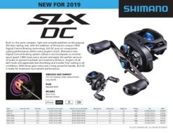 Shimano SLX 150 DC Baitcasting Reels 11 Shimano SLX 150 DC Baitcasting Reels -Shimano SLX DC Sell Sheet 2019