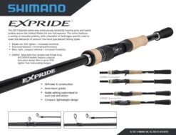 Shimano Expride Series Casting Rods -Shimano expride sell sheet page 1