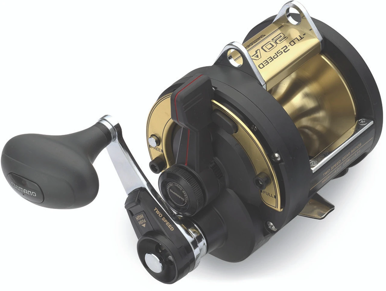 Shimano TLD-2 Speed A Lever Drag Reels 4 Shimano TLD-2 Speed A Lever Drag Reels - Image 2