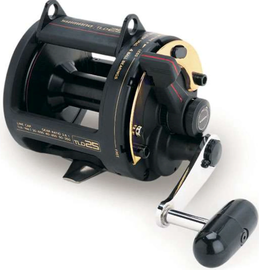 Shimano TLD Triton 1-Speed Lever Drag Conventional Reels 5 Shimano TLD Triton 1-Speed Lever Drag Conventional Reels - Image 3